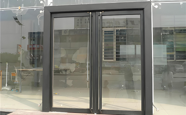 眉县玻璃地弹门