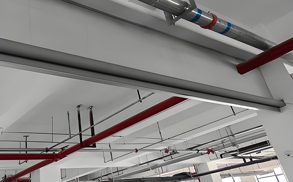 眉县防火布挡烟垂壁