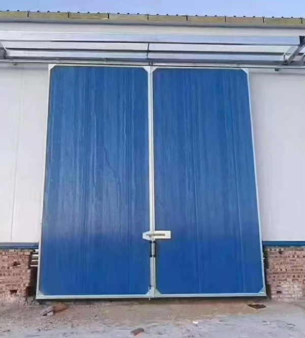 眉县工业门在大型仓储物流通道中的应用实例