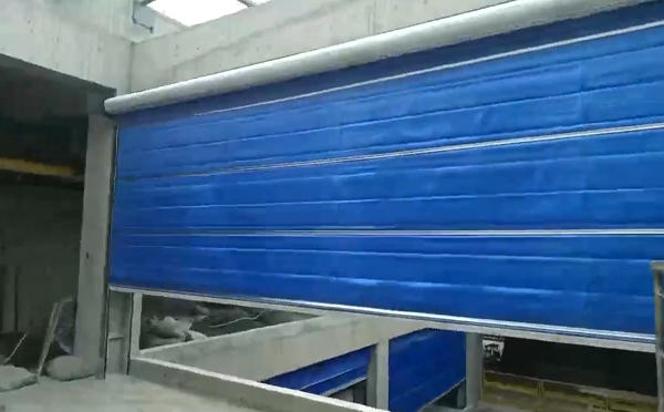 大型物流园区完成眉县防火门整体安装工程